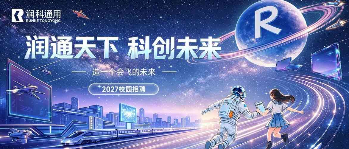 北京润科2027校园招聘正式启动！