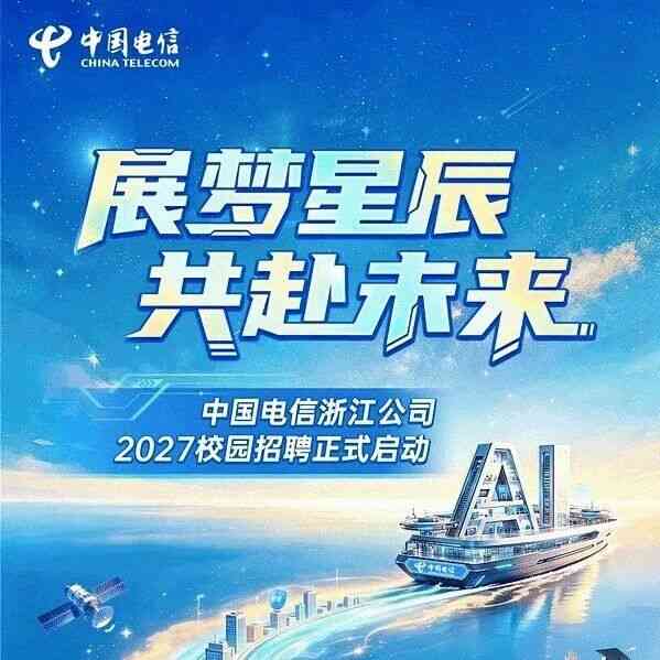 中国电信浙江公司2027校园招聘火热进行中！