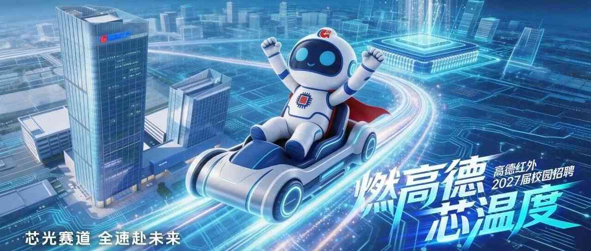 高德红外2027届校园招聘火热启动！招聘智能Agent助力求职！