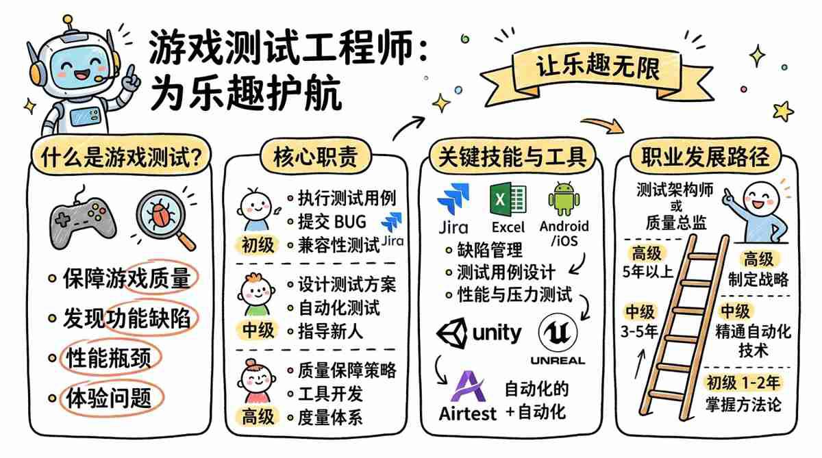 游戏测试 - 为好玩护航，让乐趣无限