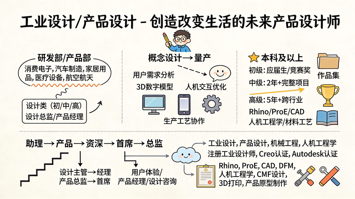 工业设计/产品设计 - 创造改变生活的未来产品设计师