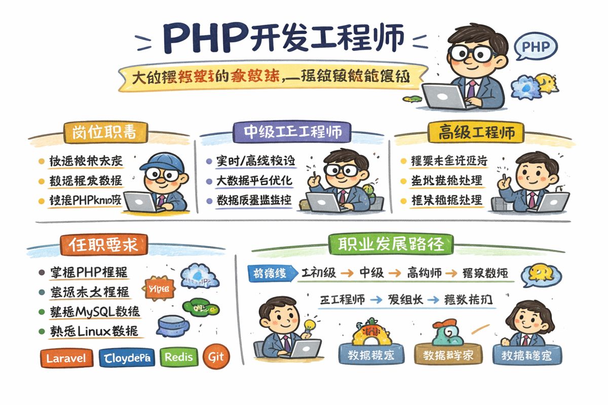 PHP开发工程师 - 动态网页开发的黄金钥匙，互联网行业必备技术人才