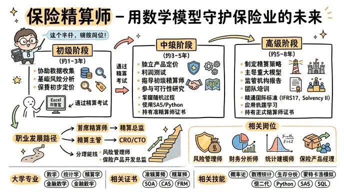 保险精算师 - 用数学模型守护保险业的未来