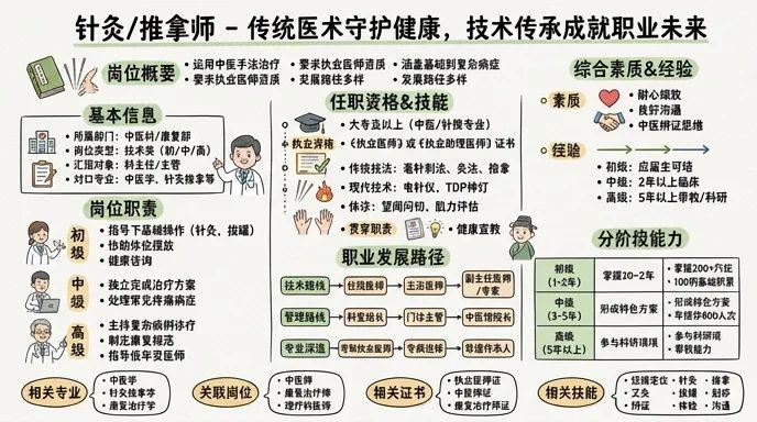 针灸/推拿 - 传统医术守护健康，技术传承成就职业未来