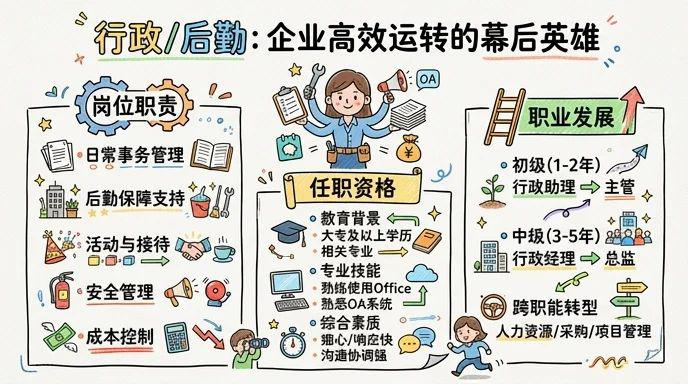行政/后勤 - 企业高效运转的幕后英雄
