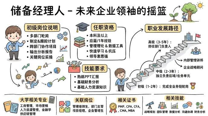 储备经理人 - 未来企业领袖的摇篮