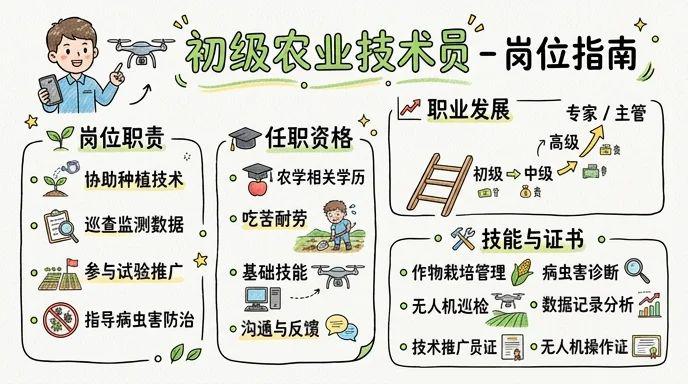 农业技术员 - 用科技赋能现代农业，守护绿色产业链