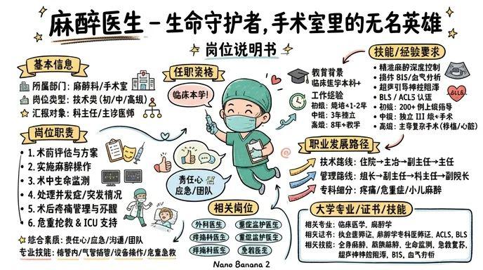 麻醉医生 - 生命守护者，手术室里的无名英雄