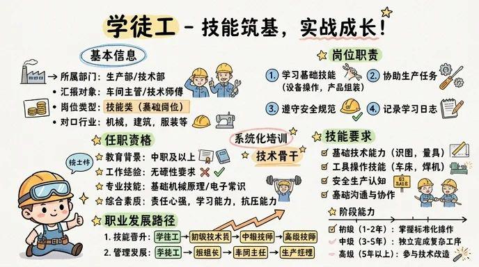 学徒工 - 技能筑基，实战成长！