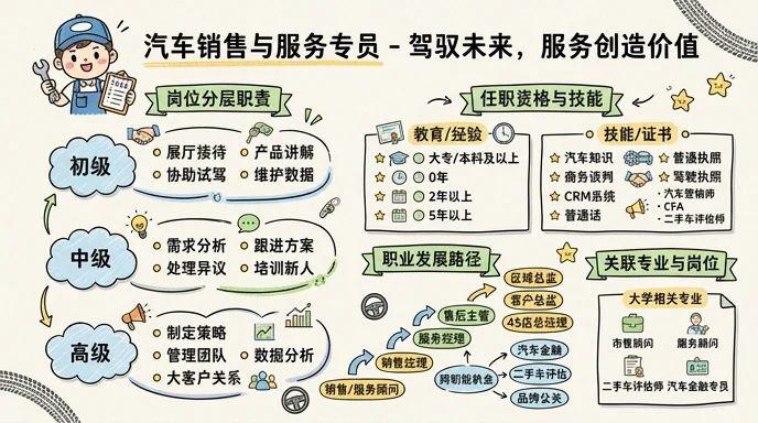 汽车销售与服务 - 驾驭未来，服务创造价值