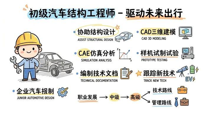 汽车结构工程师 - 驱动未来出行，重构机械美学