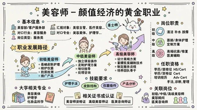 美容师 - 颜值经济的黄金职业，让美丽与事业双赢