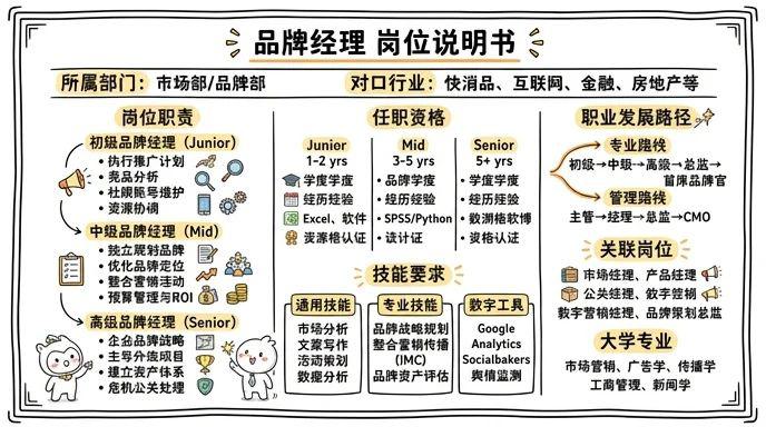 品牌经理 - 塑造企业灵魂，驱动市场价值