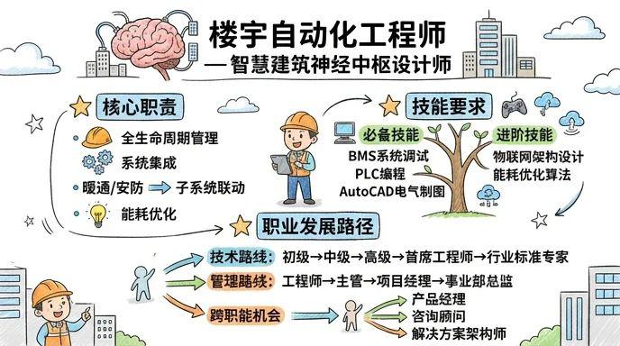 楼宇自动化 - 智慧建筑的神经中枢设计师