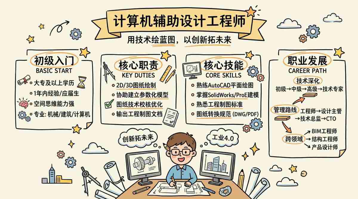 CAD绘图 - 图纸建筑师，数字化工程的基石力量