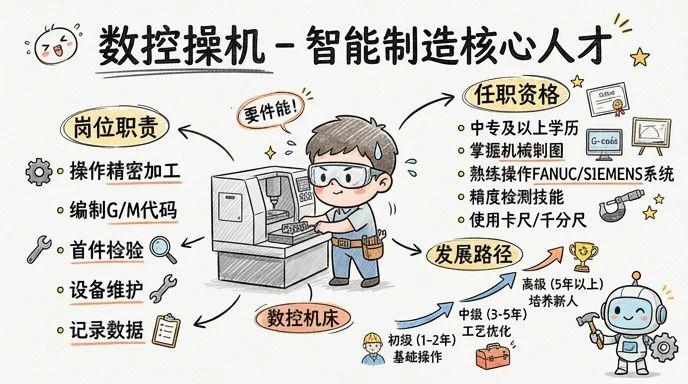 数控操机 - 智能制造核心人才，工业4.0技术先锋