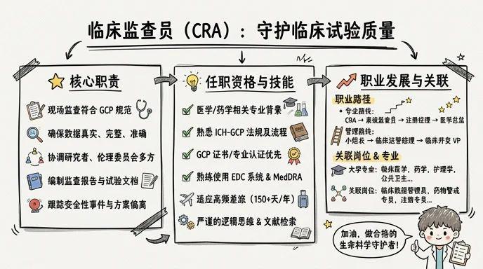 临床监查员 - 守护生命科学的临床试验质量