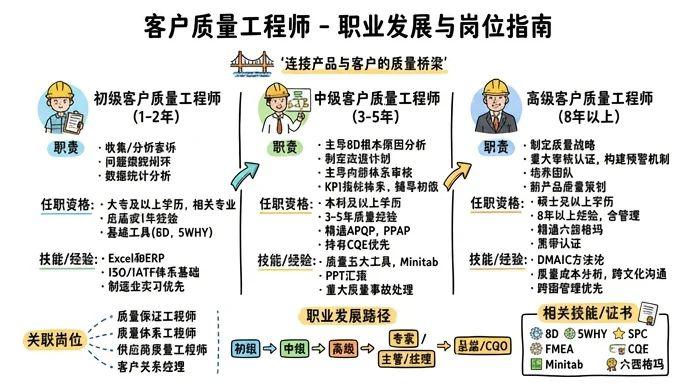 客户质量工程师 - 连接产品与客户的质量桥梁