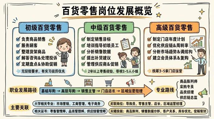 百货零售 - 零售业的基石，百万销售精英的起点