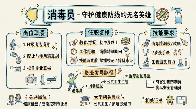 消毒员 - 守护健康防线的无名英雄