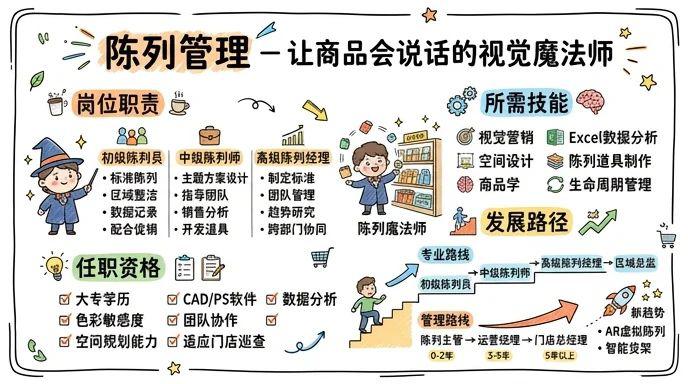 陈列管理 - 让商品会说话的视觉魔法师