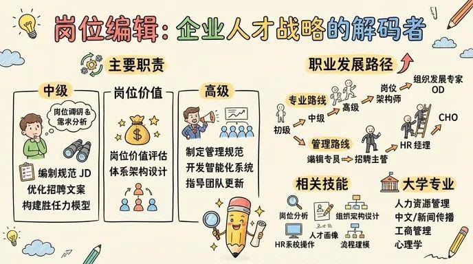 编辑 - 用文字构建企业人才战略，解码职场密码的幕后推手