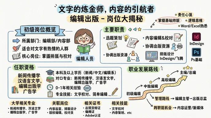 编辑出版 - 文字的炼金师，内容的引航者