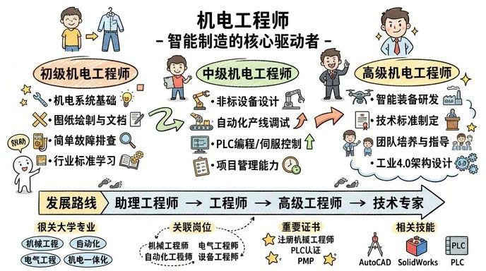 机电工程师 - 智能制造的核心驱动者