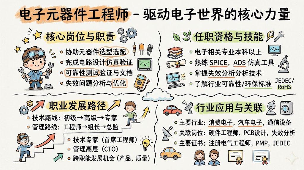 电子元器件工程师 - 驱动电子世界的核心力量
