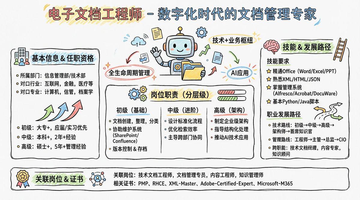 电子文档工程师 - 数字化时代的文档管理专家