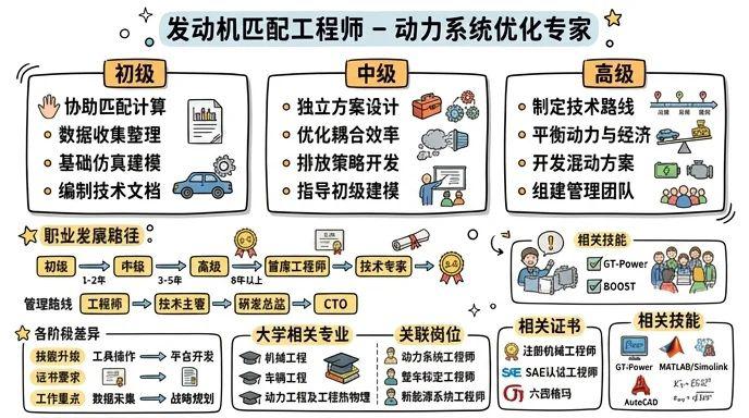 发动机匹配工程师 - 动力系统优化专家，驱动绿色未来