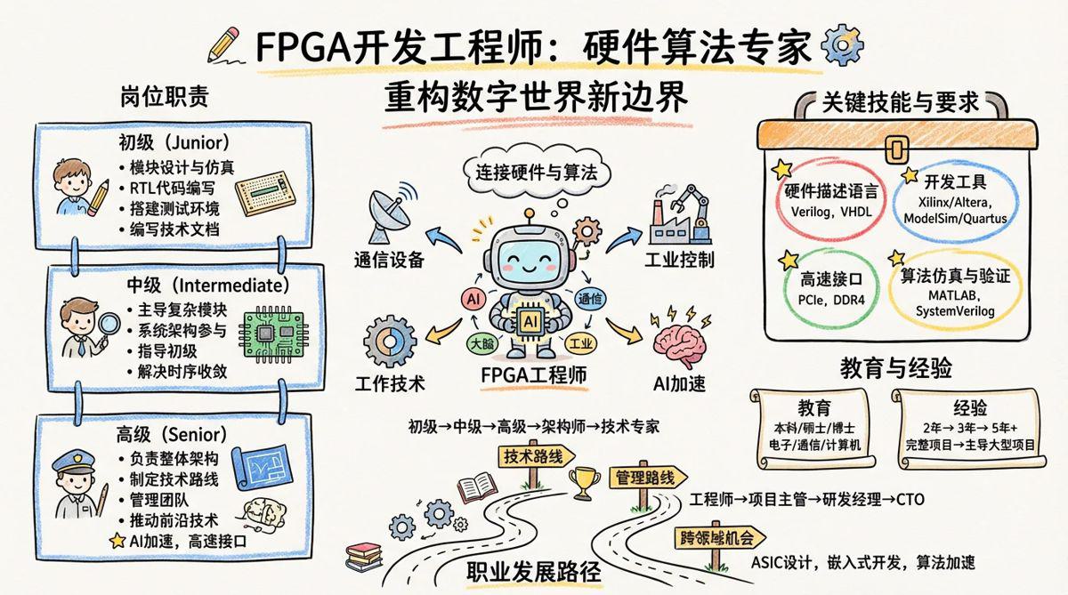 FPGA开发工程师 - 硬件算法专家，重构数字世界新边界
