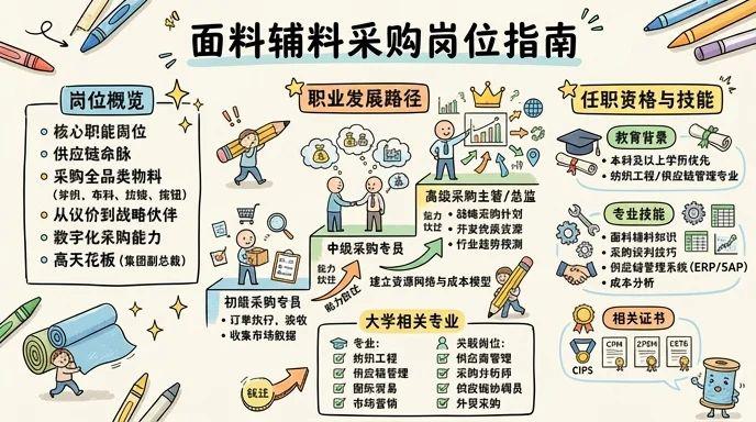 面料辅料采购 - 掌控供应链命脉，玩转时尚产业命门
