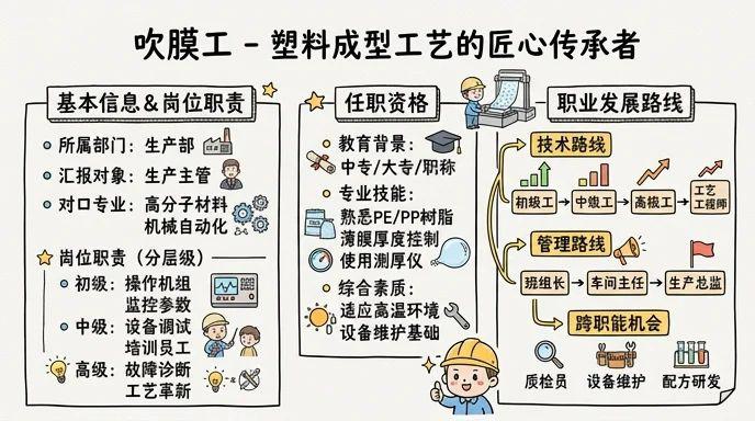 吹膜工 - 塑料成型工艺的匠心传承者