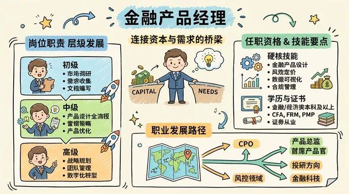 金融产品经理 - 连接资本与需求的创新桥梁