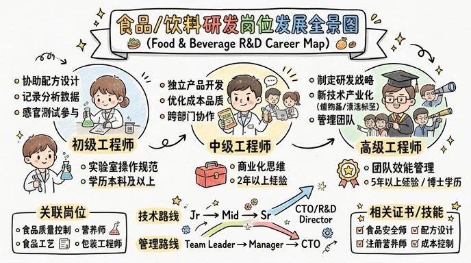 食品/饮料研发 - 舌尖上的创新者：打造健康美味的未来产品