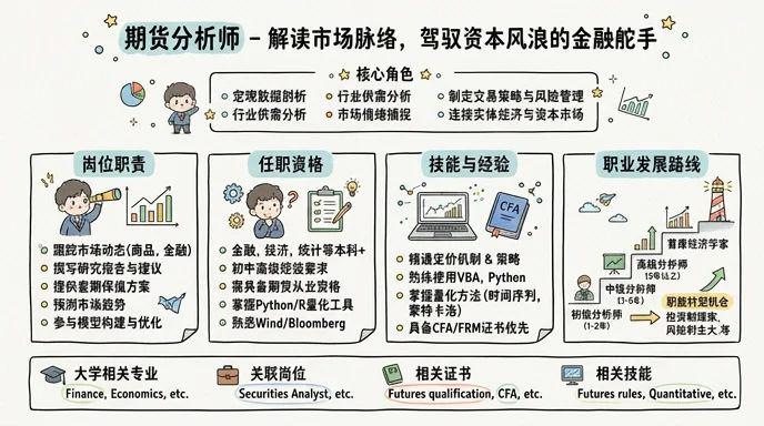 期货分析师 - 解读市场脉络，驾驭资本风浪的金融舵手