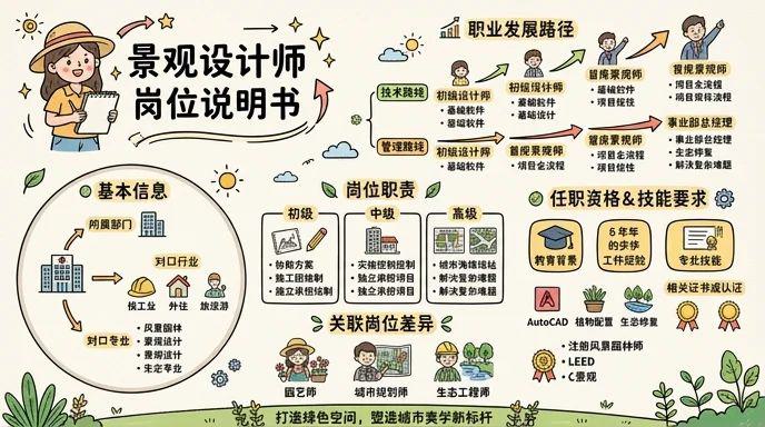 园艺/园林/景观设计 - 打造绿色空间，塑造城市美学新标杆
