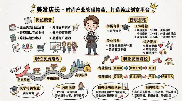 美发店长 - 时尚产业管理精英，打造美业创富平台