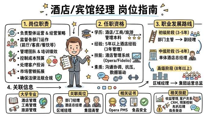 酒店/宾馆经理 - 酒店业领航者，打造极致客户体验