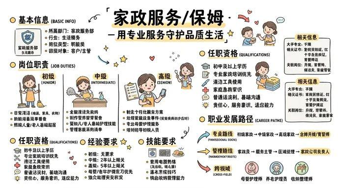 家政服务/保姆 - 用专业服务守护品质生活