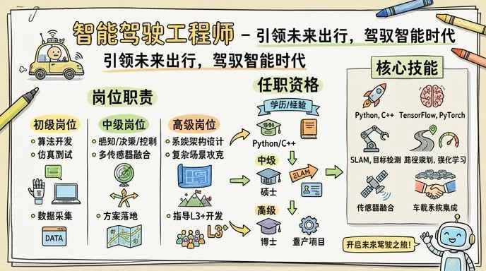 智能驾驶工程师 - 引领未来出行，驾驭智能时代