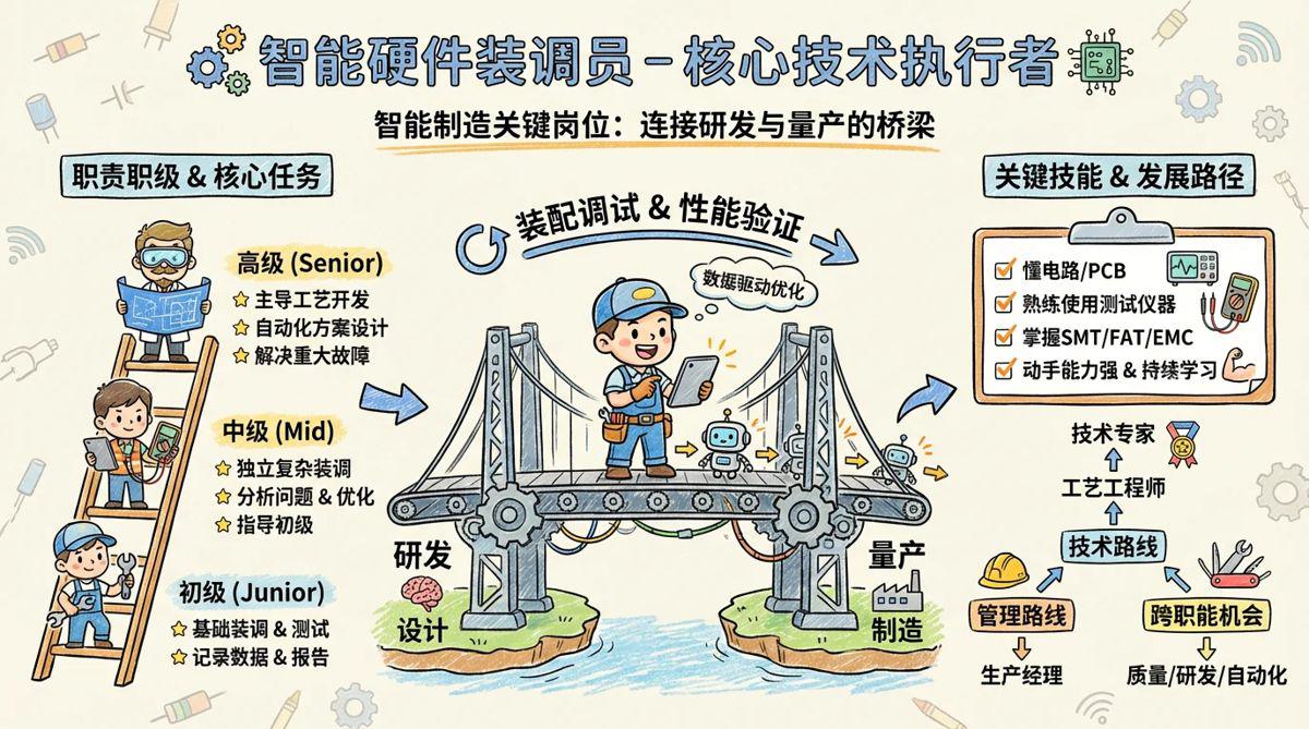 智能硬件装调员 - 智能制造领域的核心技术执行者