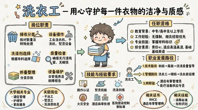 洗衣工 - 用心守护每一件衣物的洁净与质感