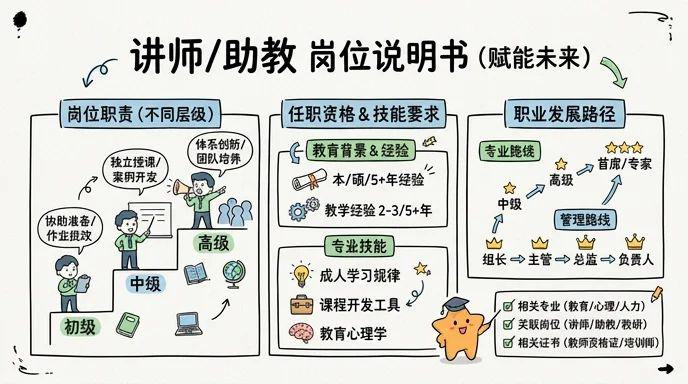 讲师/助教 - 赋能未来，成就职场新星