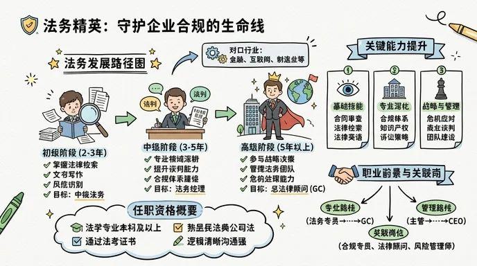律师/法务/合规 - 法务精英：守护企业合规的生命线