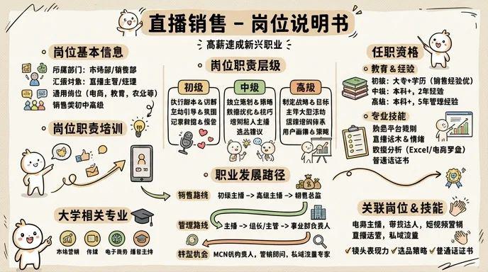 直播销售 - 高薪速成的新兴职业