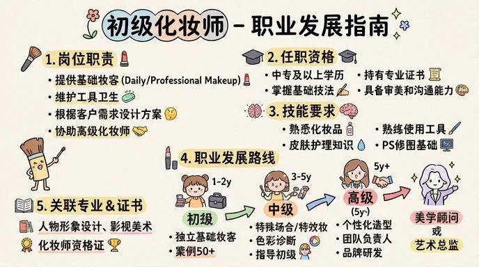 化妆师 - 用色彩雕琢美学，让形象焕发灵魂