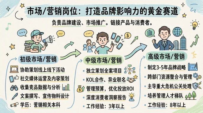 市场/营销 - 打造品牌影响力的黄金赛道