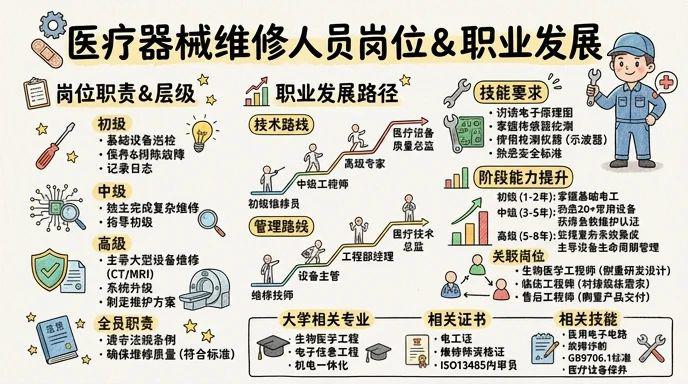 医疗器械维修人员 - 守护生命设备的幕后英雄